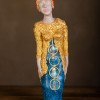 Goddess art, clay sculpture, Divine Feminine