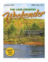 Cover of The Lake Country Weekender, October 2016